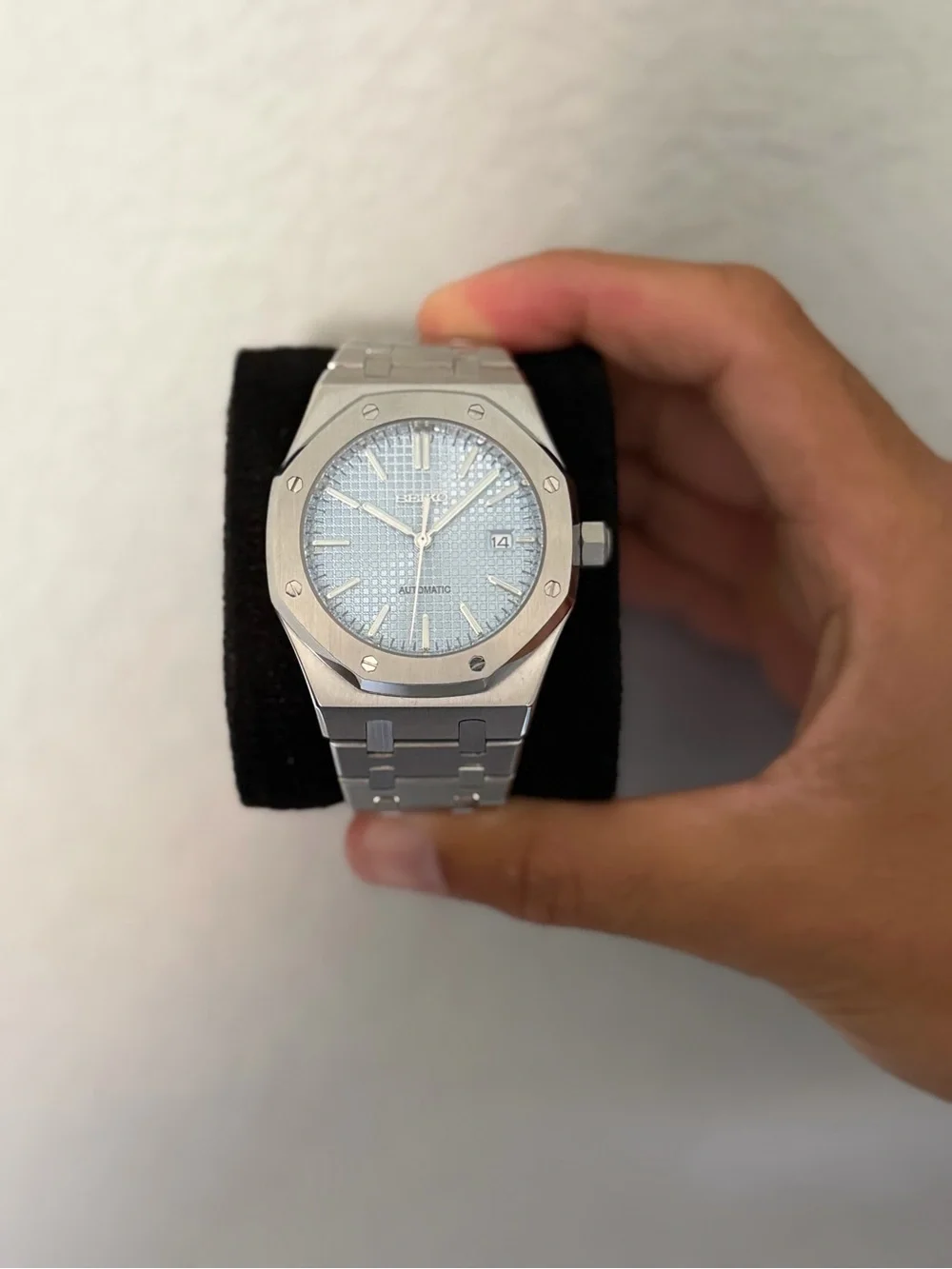 Seiko Mod: Sky Blue Royal Oak